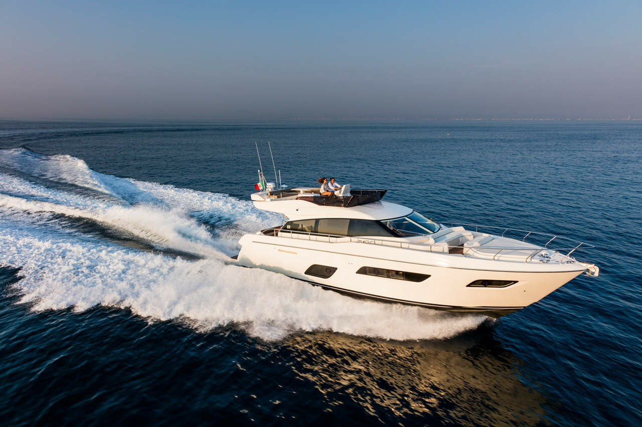 Ferretti 550 motor yacht review