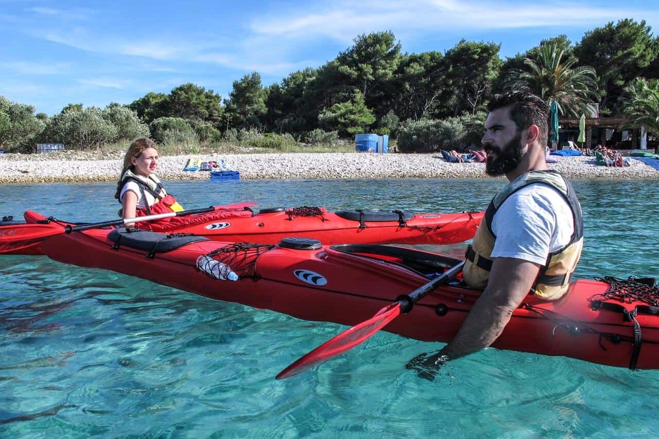 Hvar sea kayaking experience