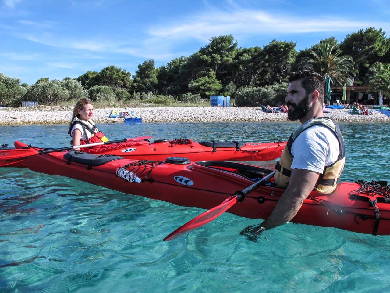 Hvar sea kayaking experience