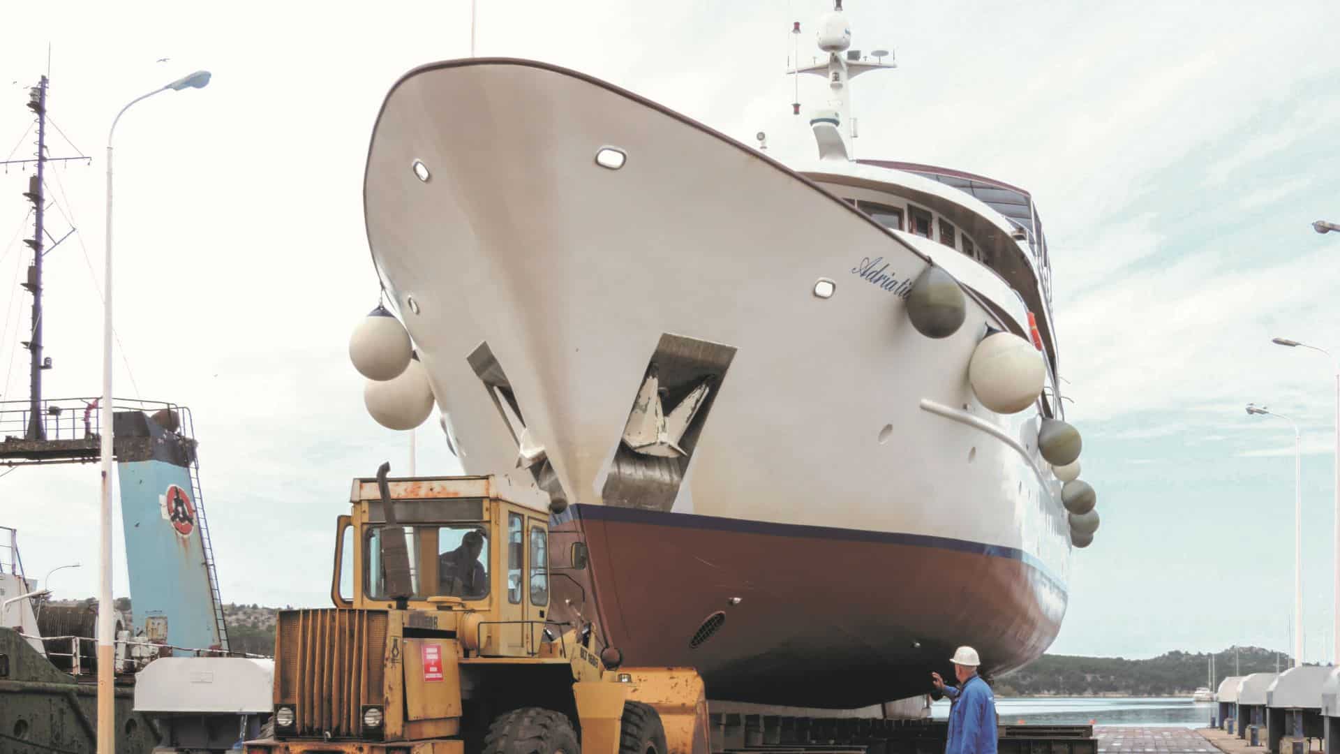 iskra shipyard sibenik croatia