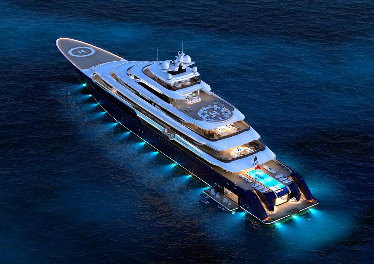 Palumbo Superyachts shipyard