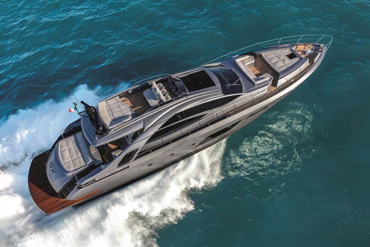 Pershing 8X motor yacht