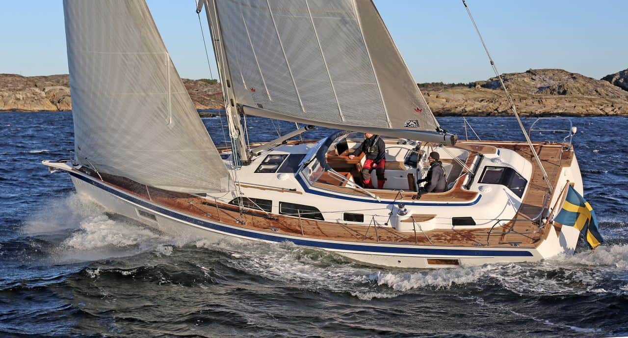 New Hallberg Rassy sailing boat