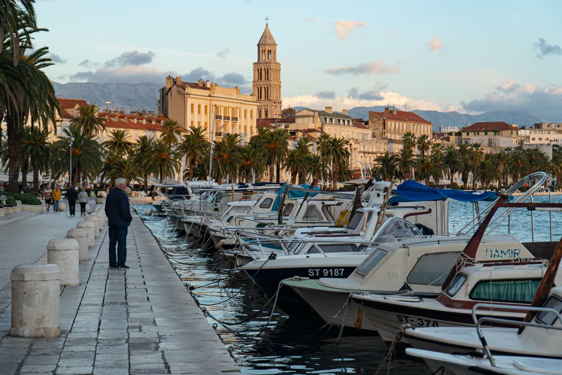 split town croatia Diocletian palace