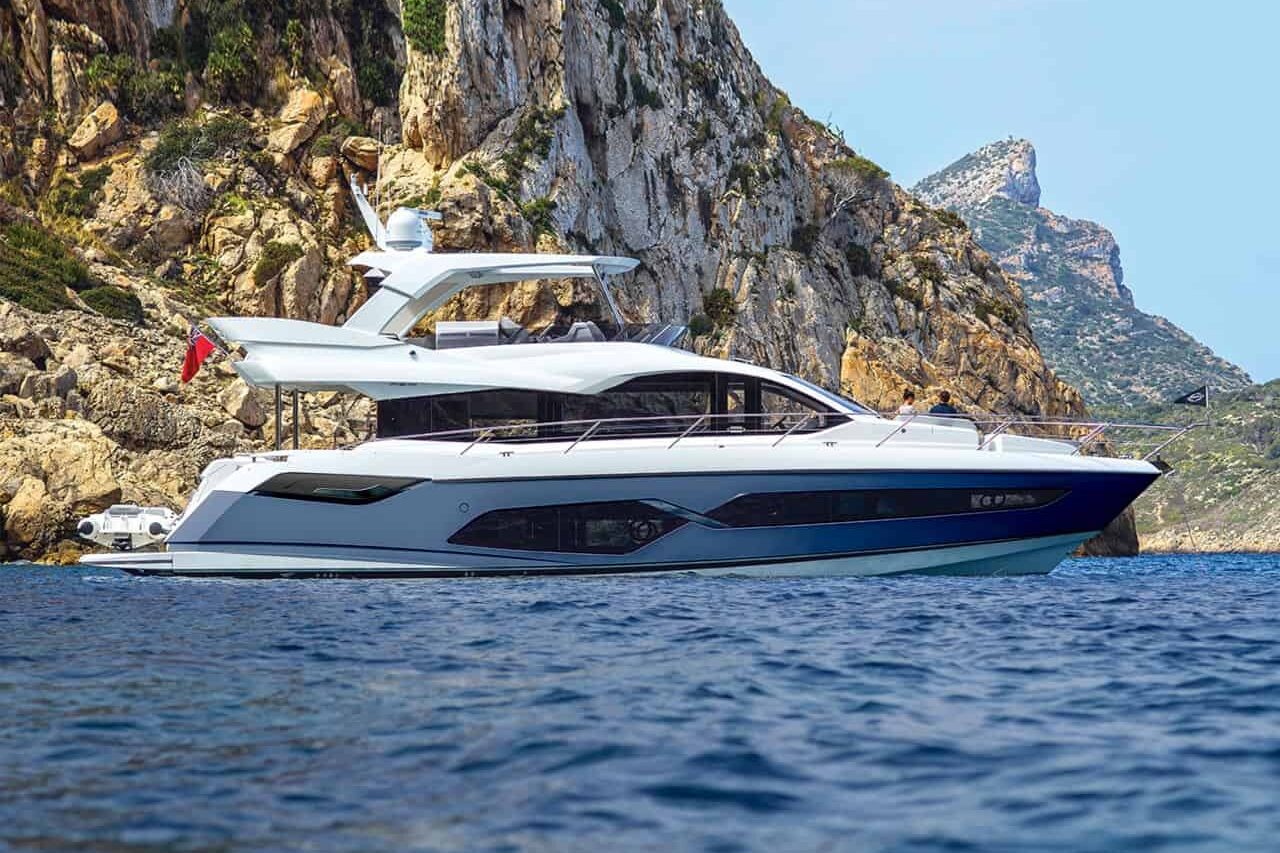 All-new Sunseeker Manhattan 68 side view