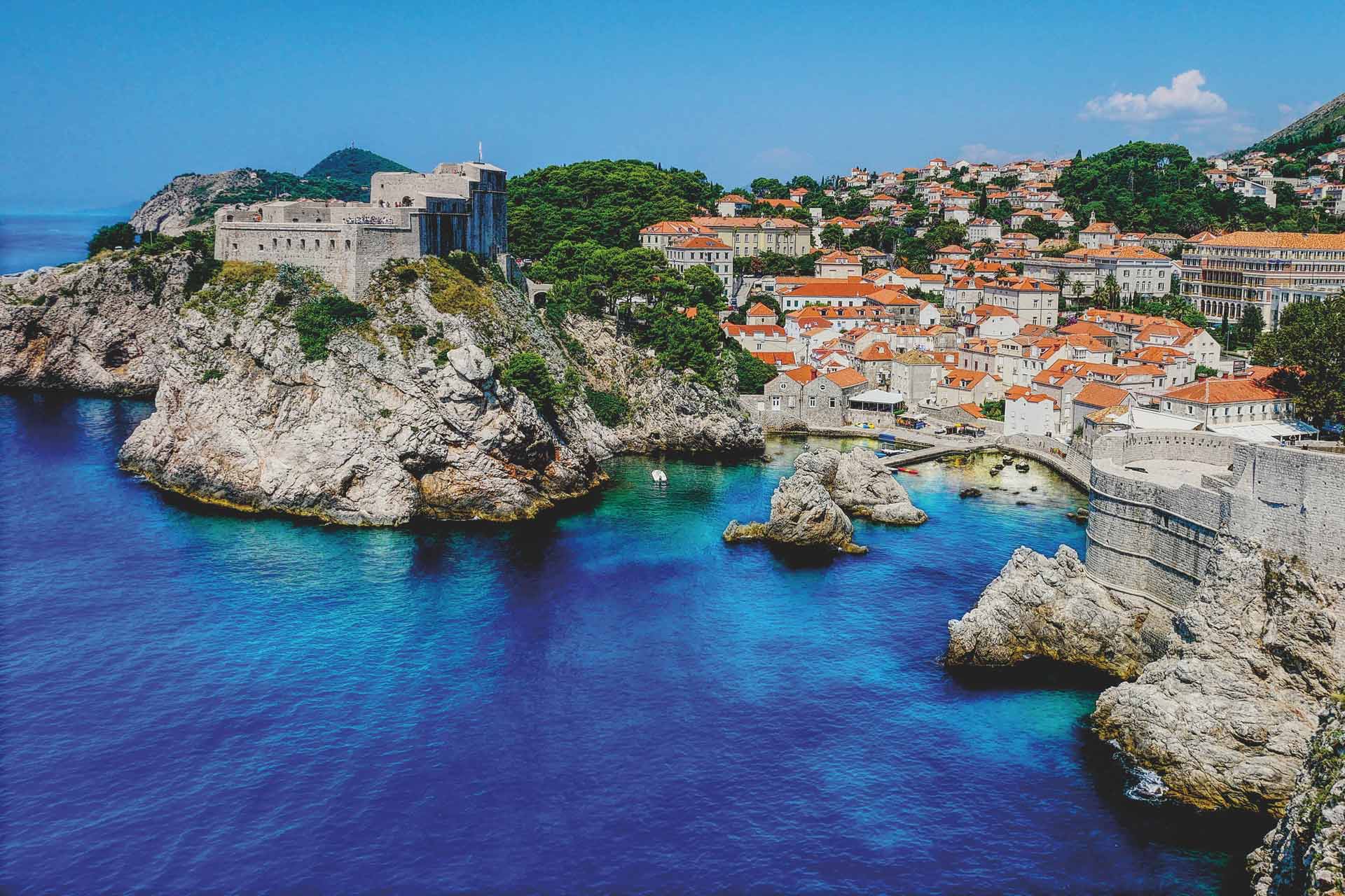 Dubrovnik old city walls