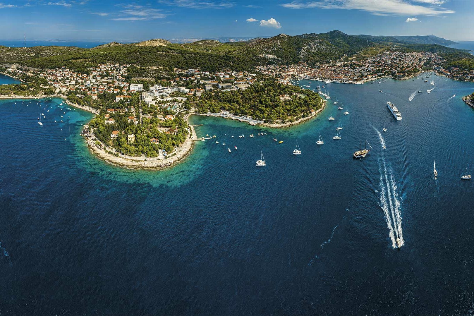 Island of Hvar, luxury cruise