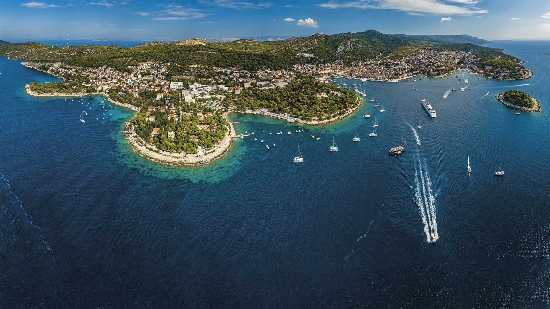 Island of Hvar, luxury cruise