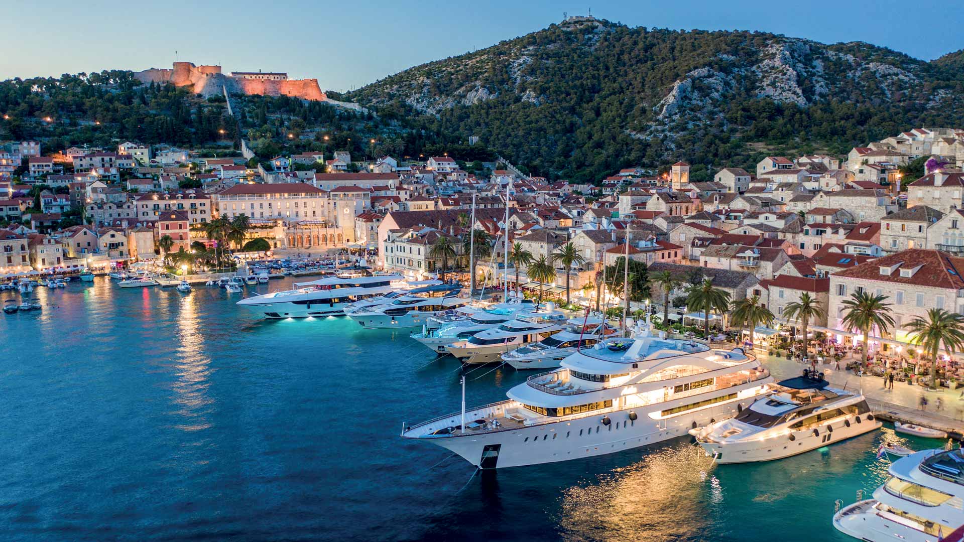 super yachts in hvar