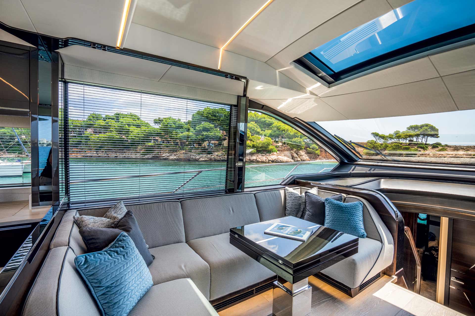 sunseeker motor yacht interior