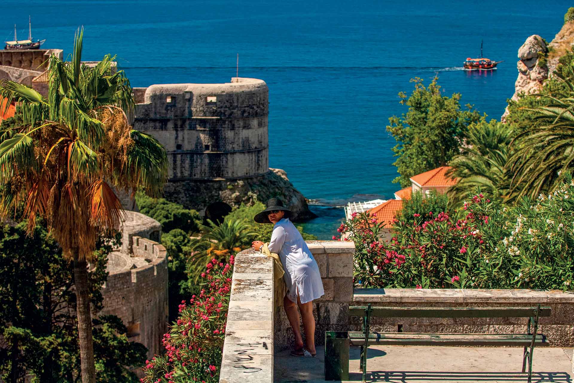 sea view at tower minčeta Dubrovnik Yacht Charter Guide