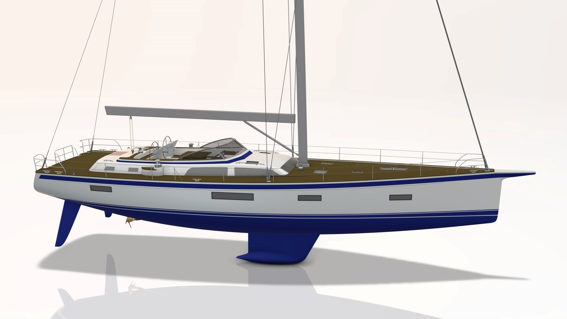 Hallberg Rassy 69 sailing yacht