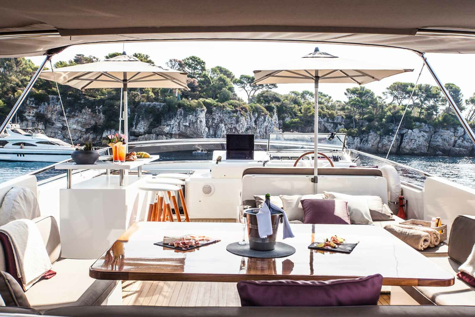Solal flybridge view