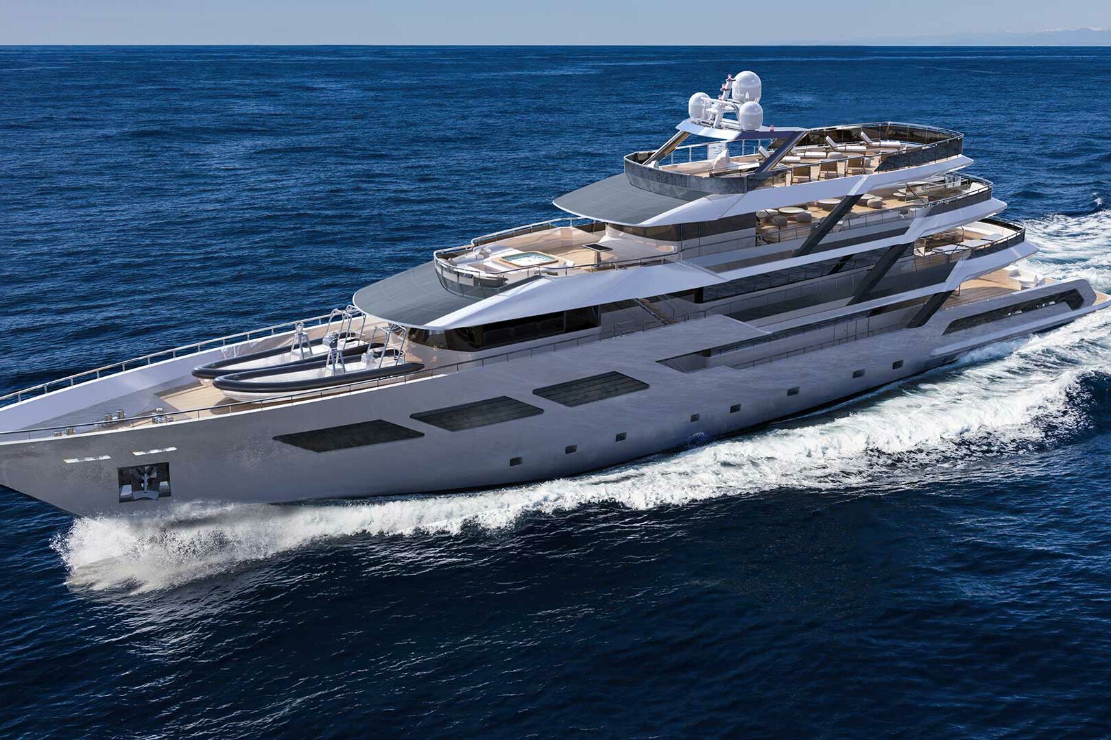 Luxury yacht Argo main