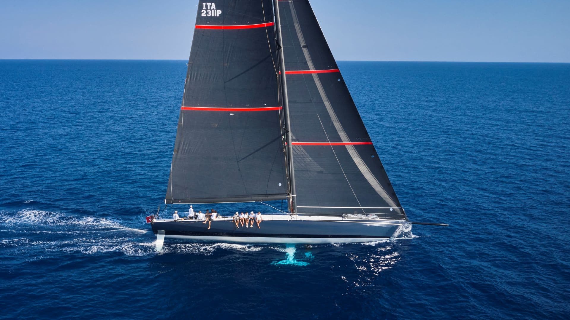 ClubSwan 80 sailing