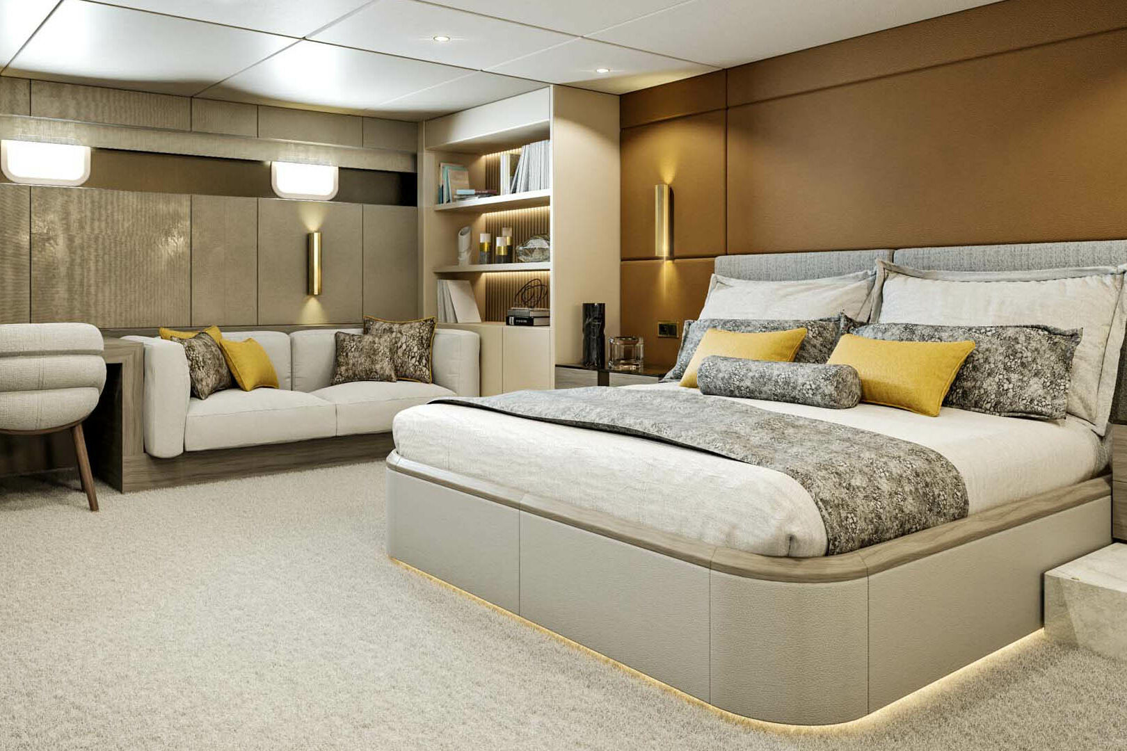 Nocturno VIP cabin view