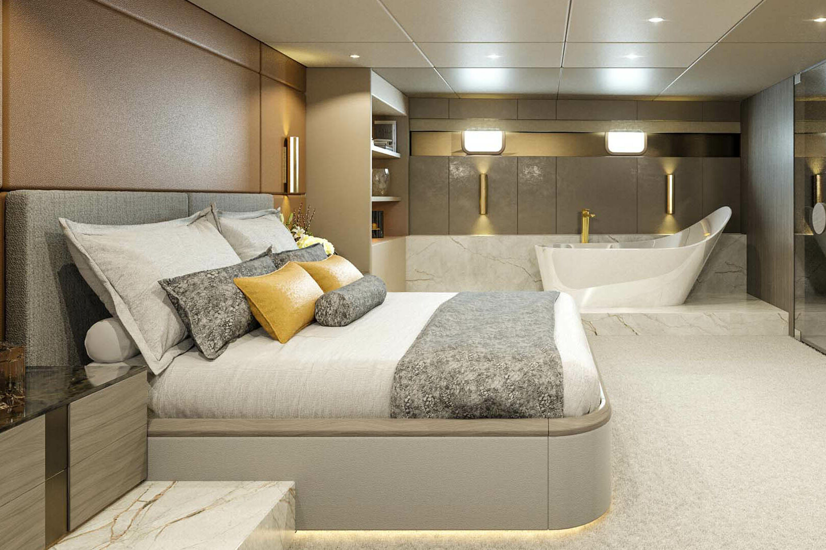 Nocturno VIP cabin bath