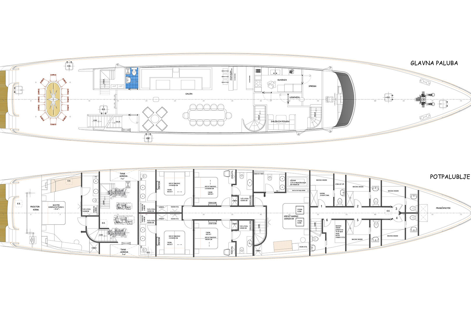 Dalmatino layout