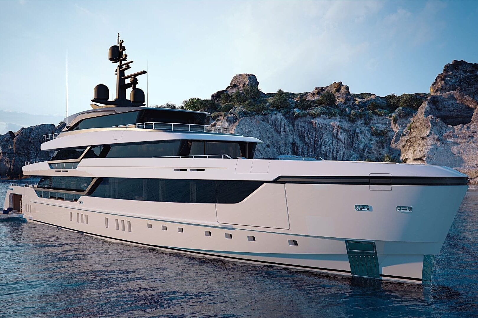 Sanlorenzo 57Steel superyacht
