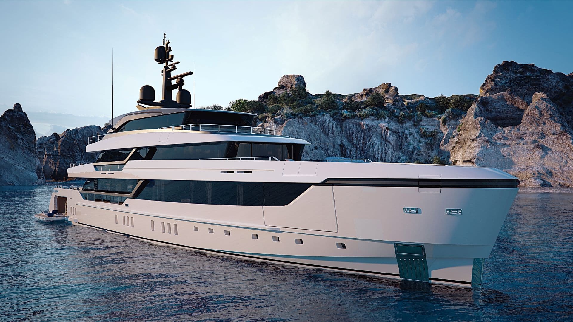 Sanlorenzo 57Steel superyacht
