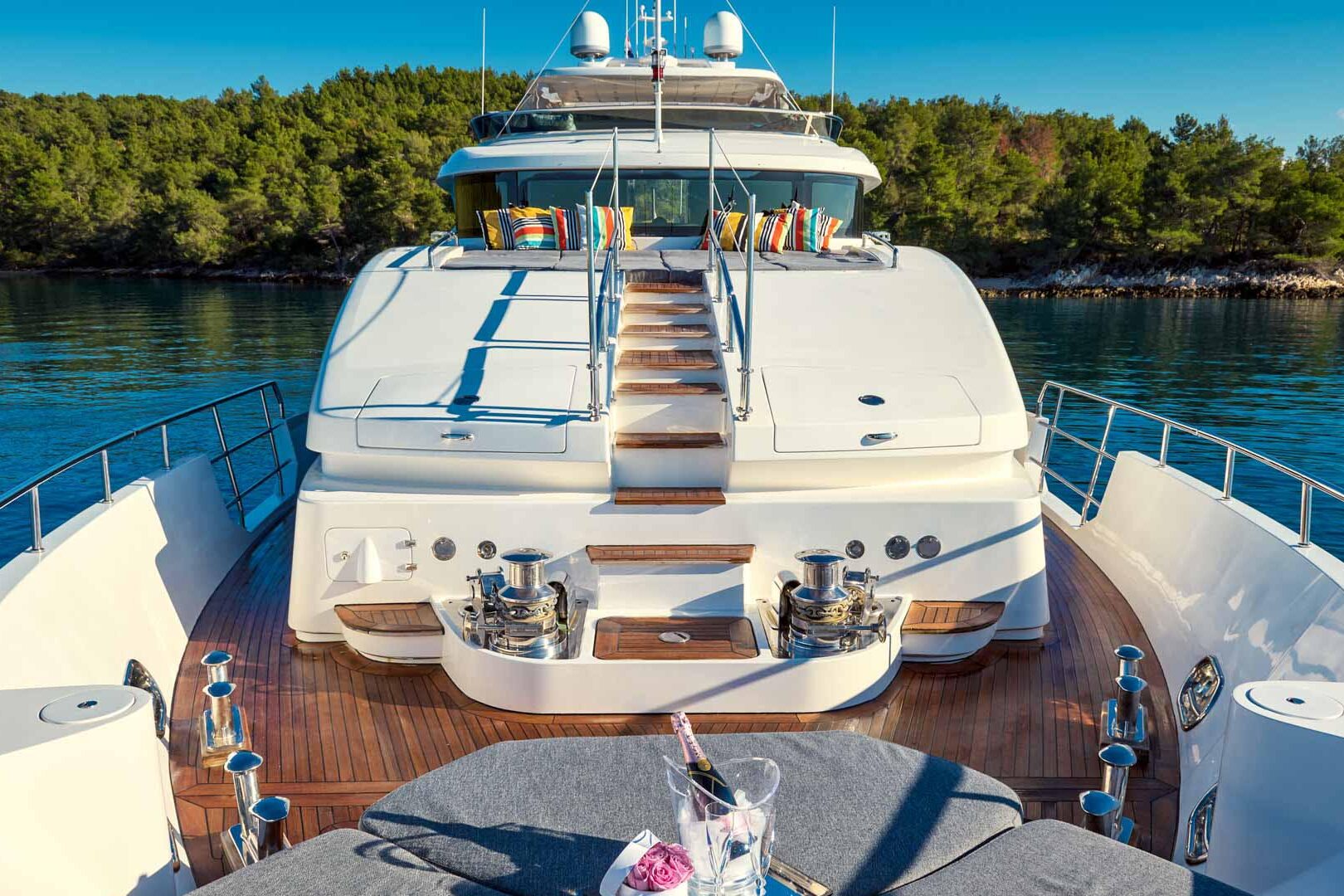 Ocean Drive foredeck