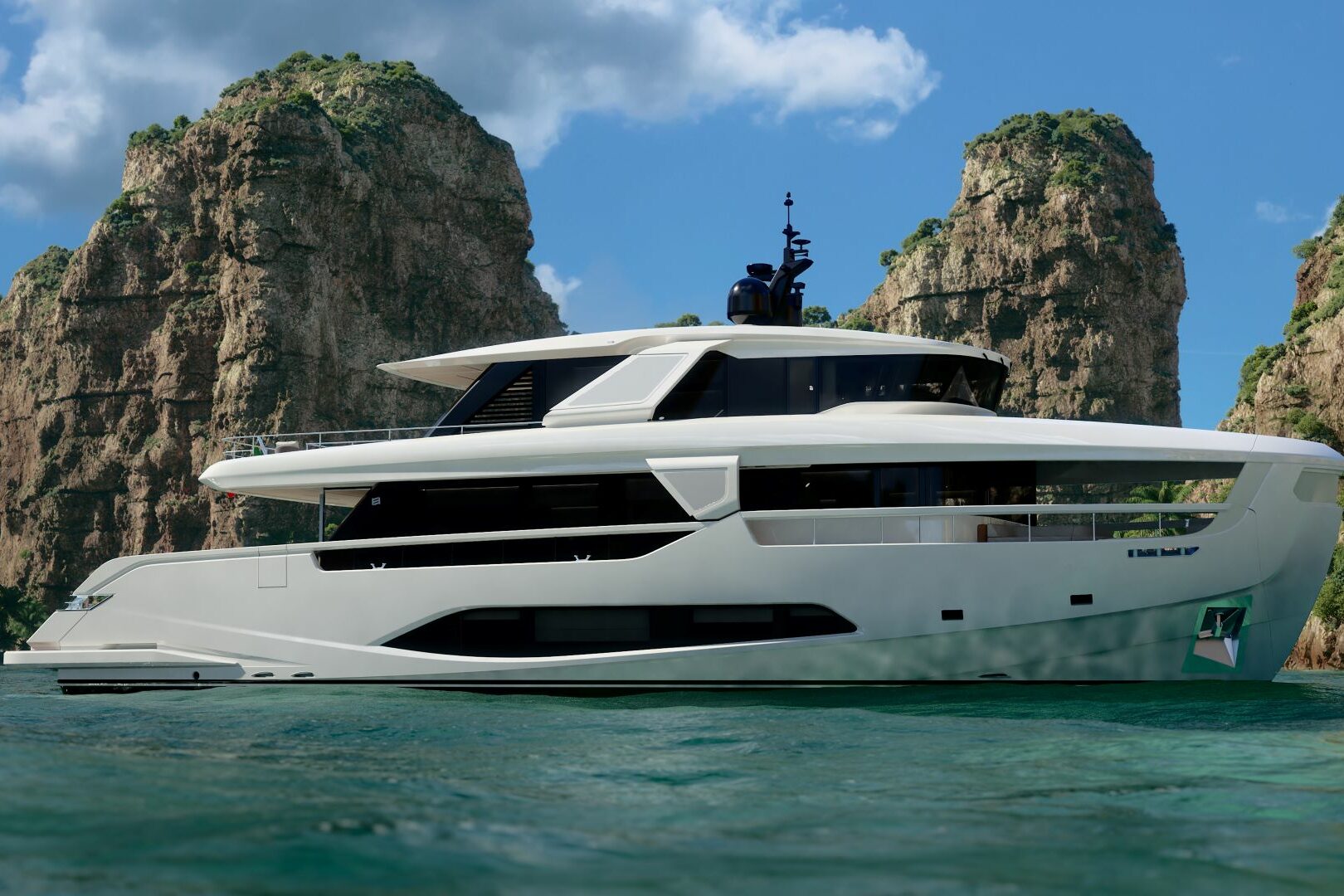 Ferretti InFYnito 90 yacht