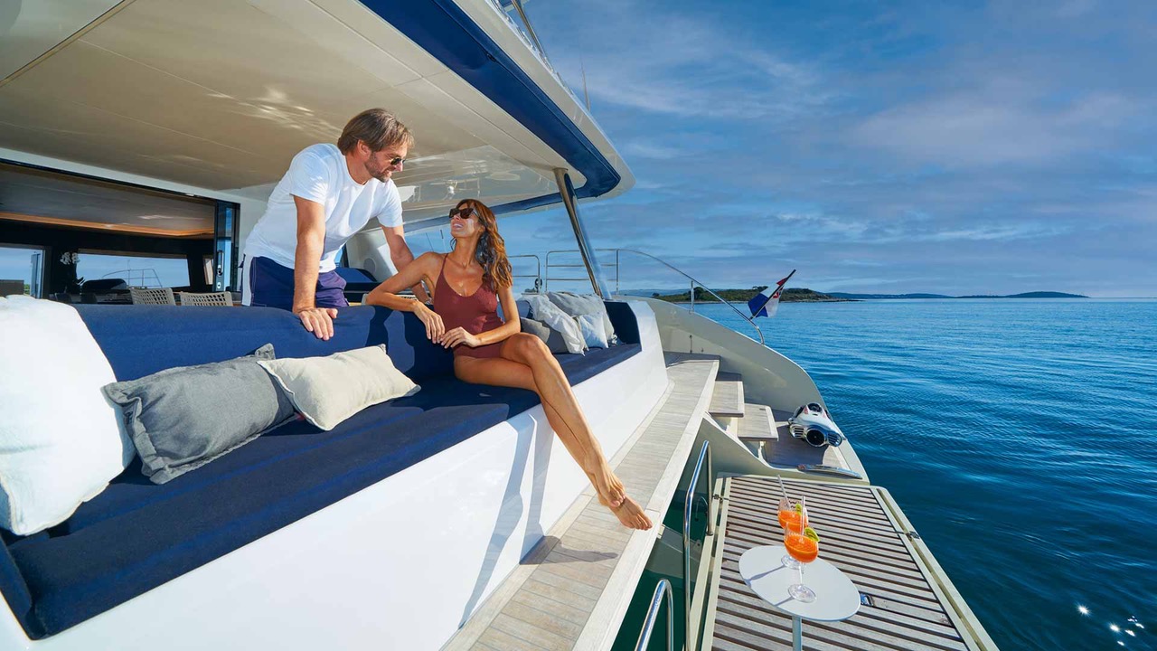 Honeymoon yacht charter in Croatia