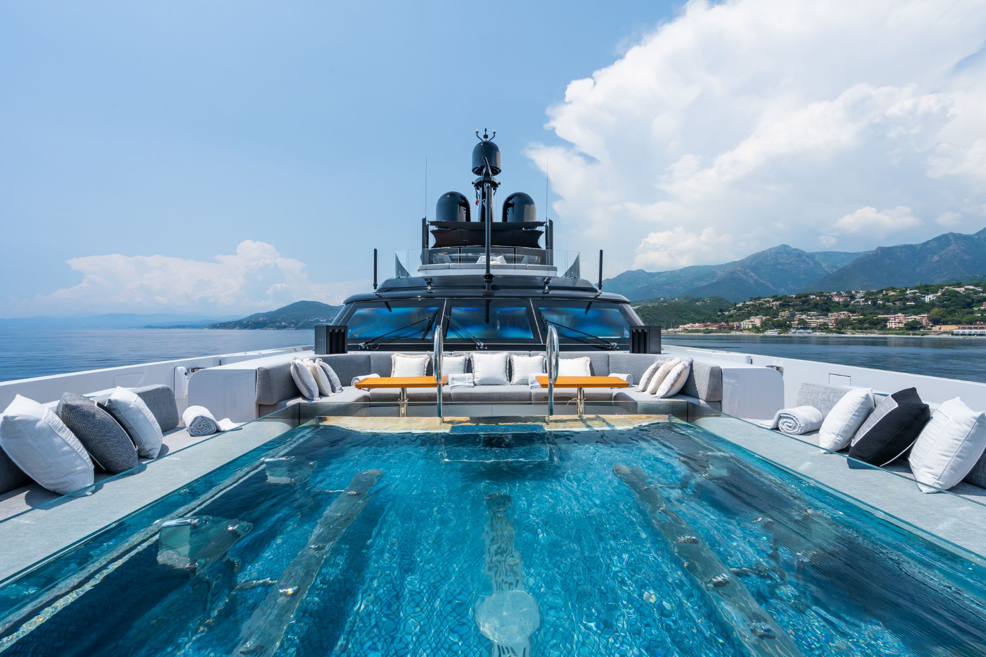 superyacht grey