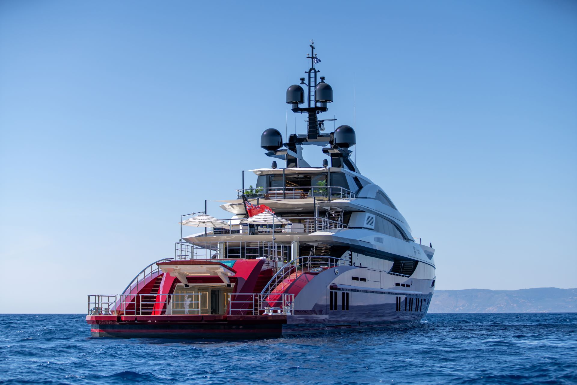 bilgin superyacht leona exterior