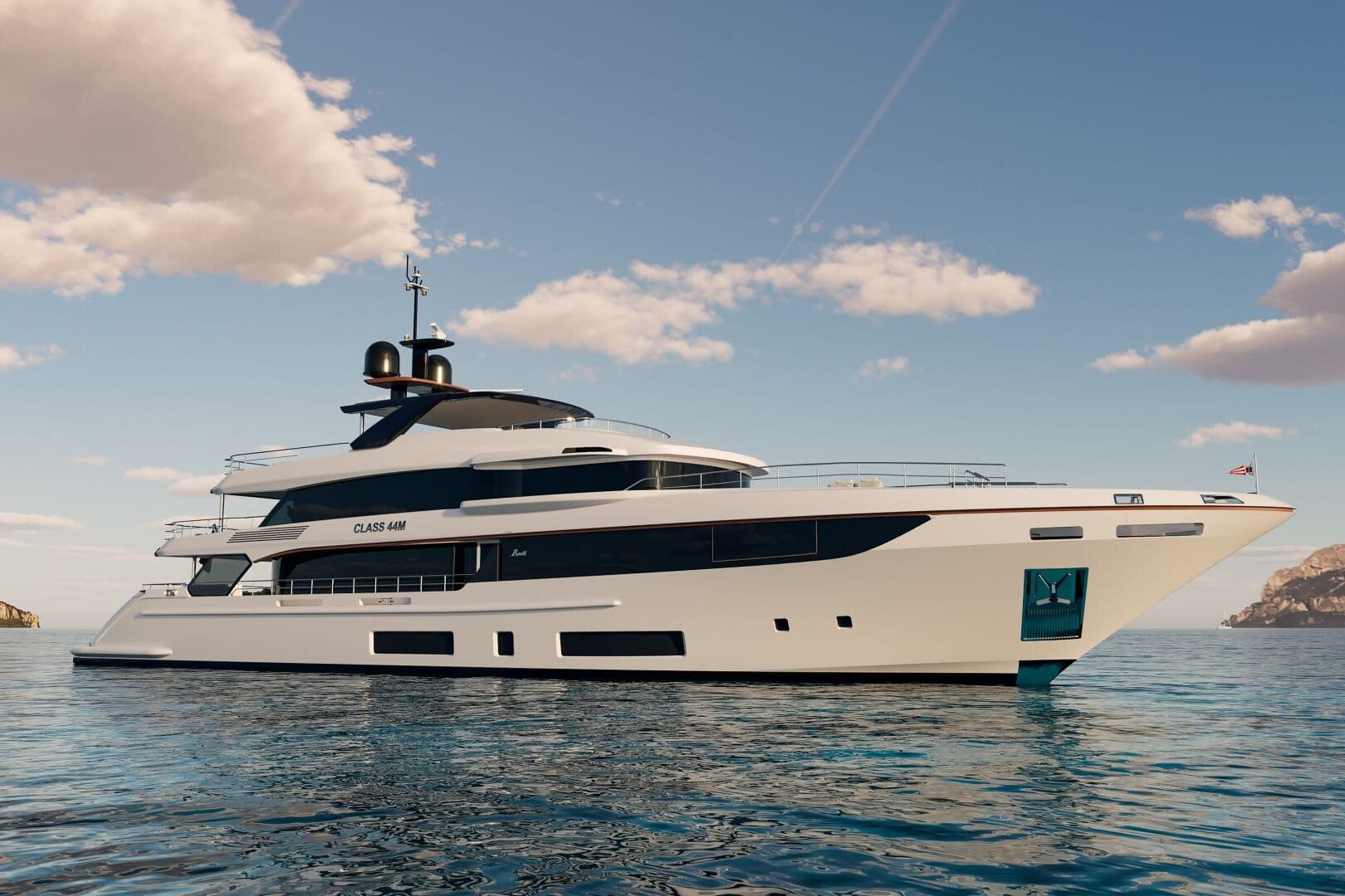 Superyacht Benetti Class 44M