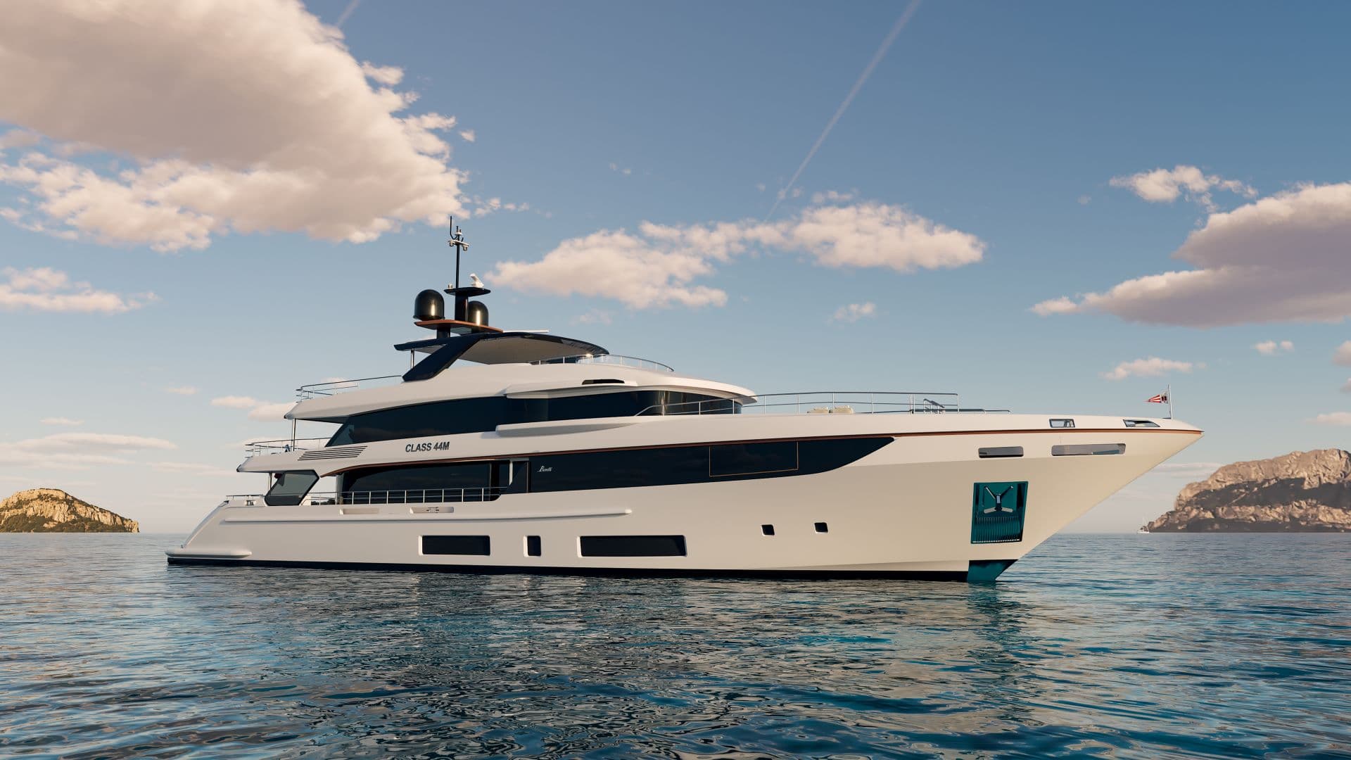 Superyacht Benetti Class 44M