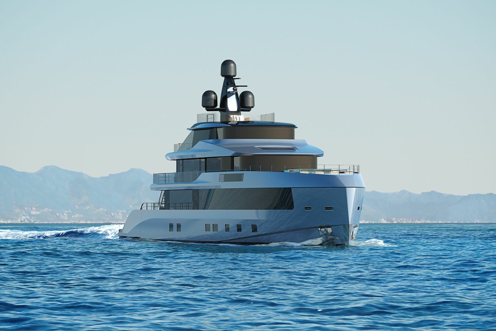 Superyacht Tankoa T560 Apache cruising