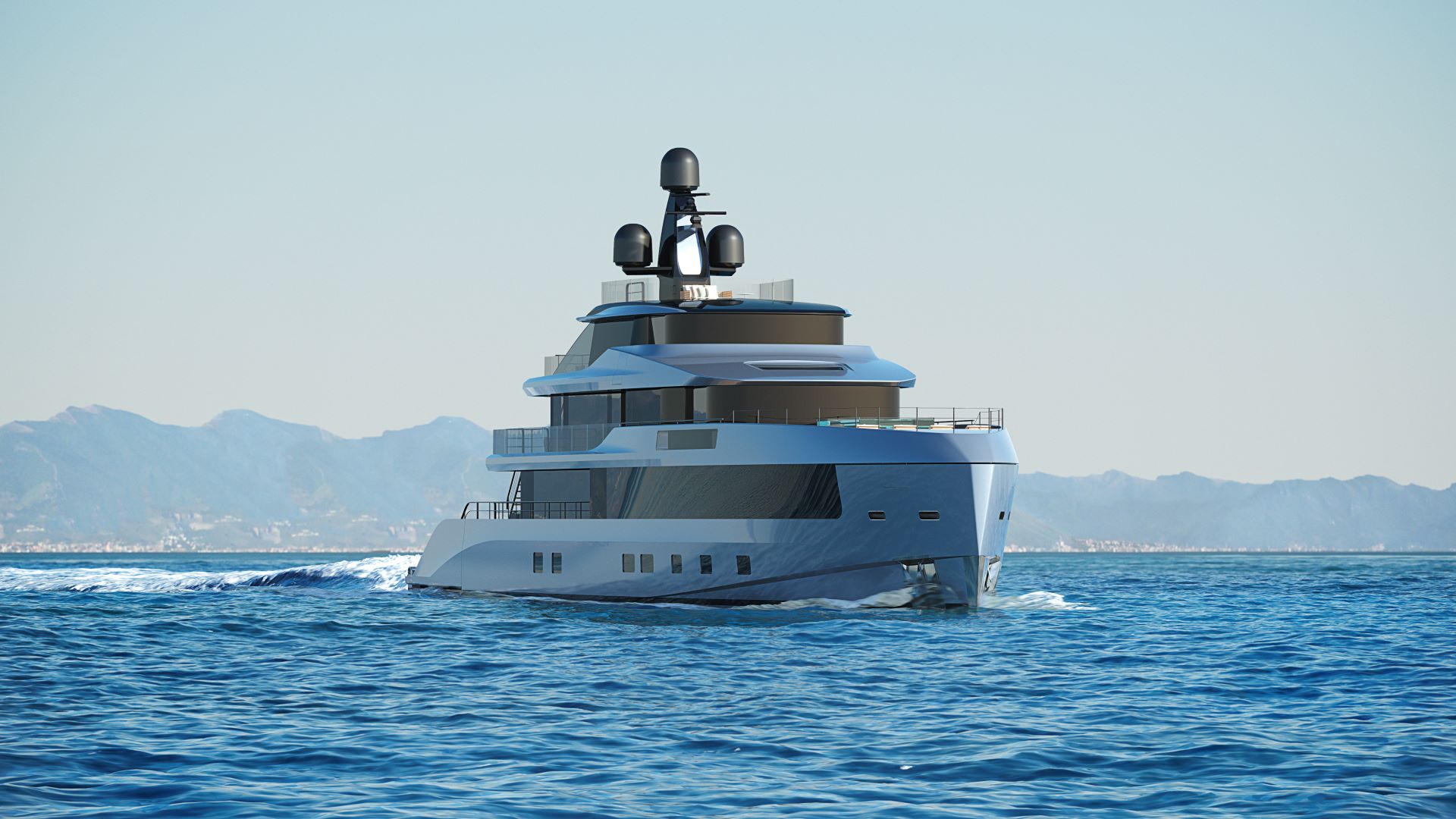 Superyacht Tankoa T560 Apache cruising