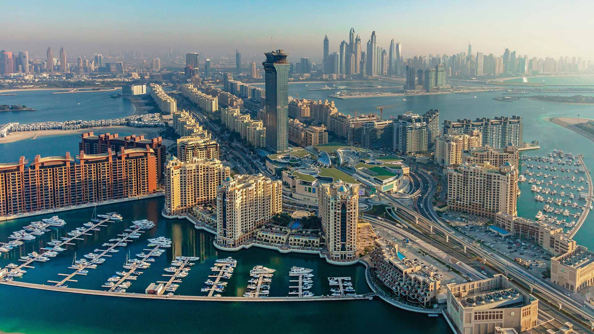 marina palm jumeirah dubai