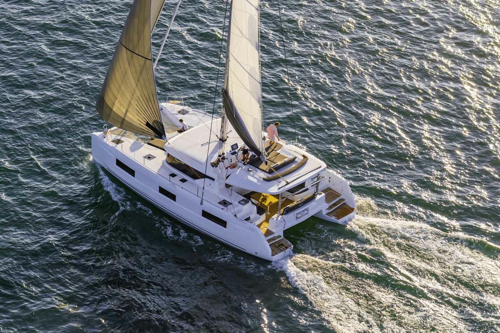 Lagoon 46 sailing