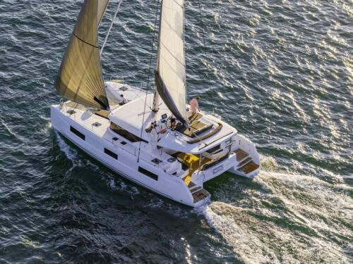 Lagoon 46 sailing