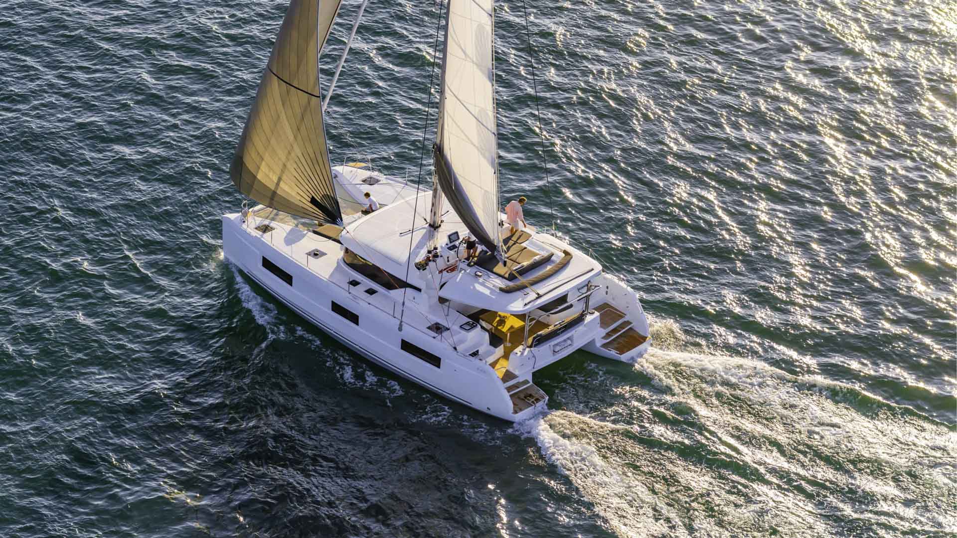 Lagoon 46 sailing