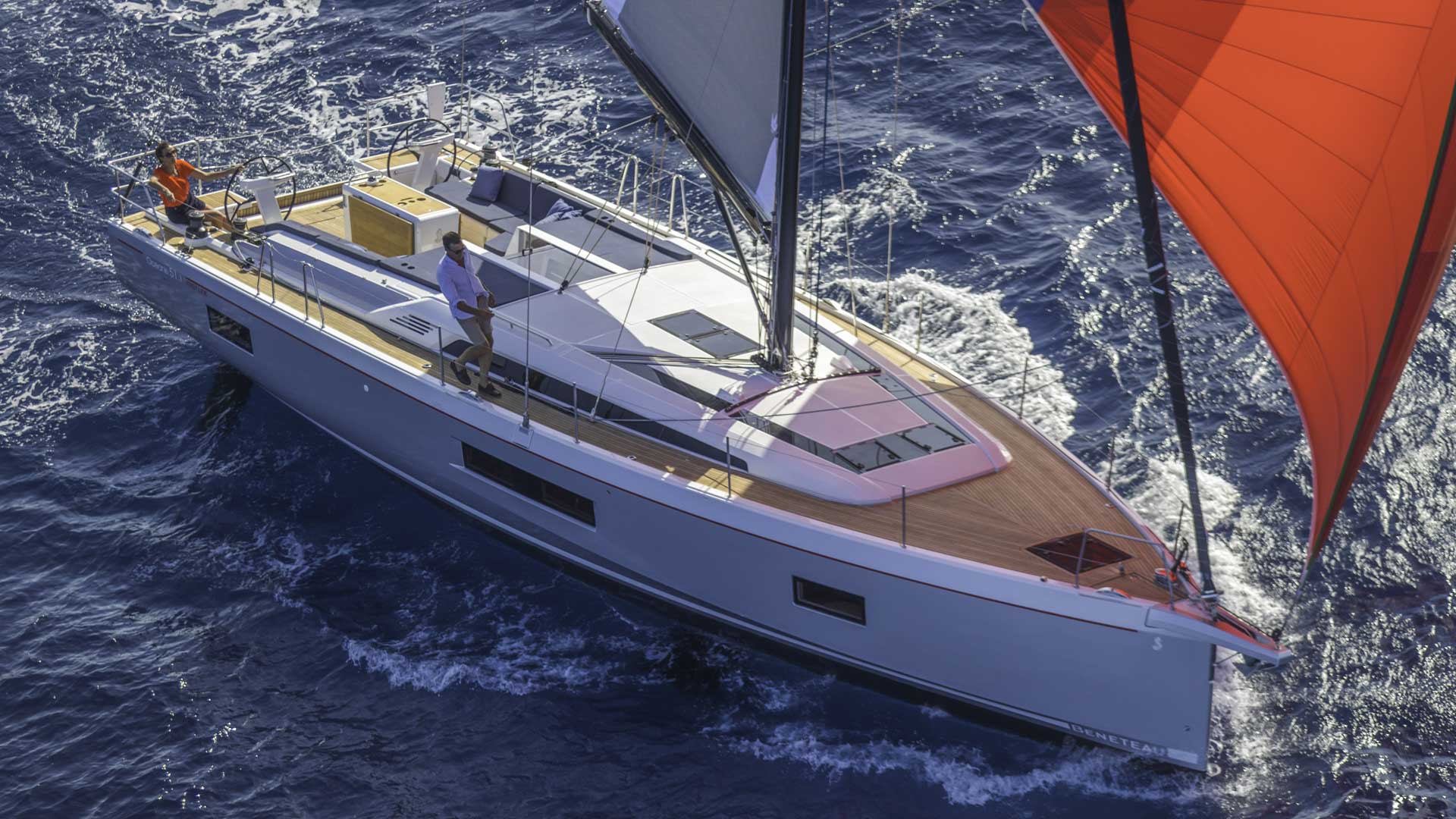 Sailing boat Oceanis 51.1 sailing