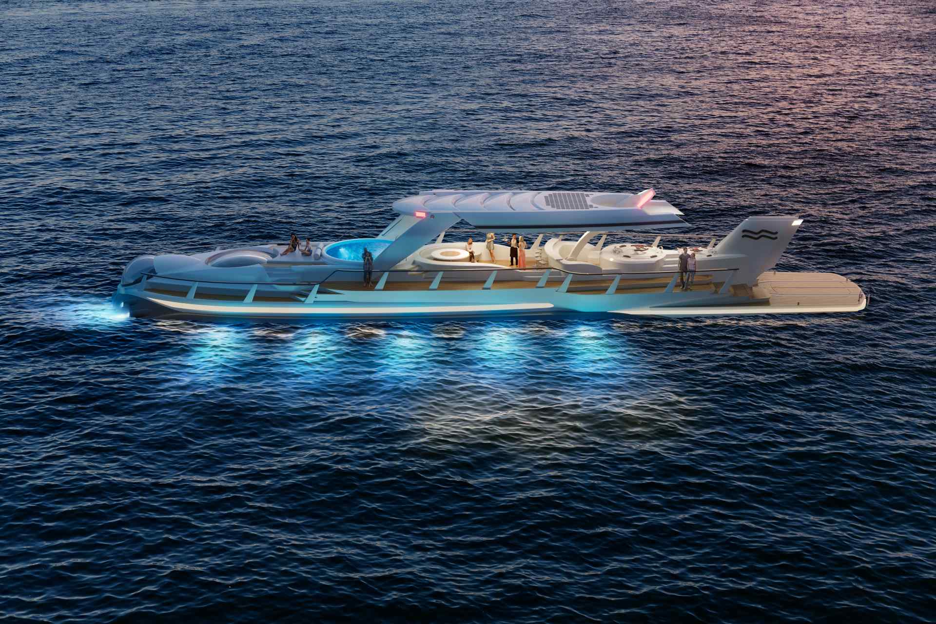 Futuristic yacht U-Boat Worx