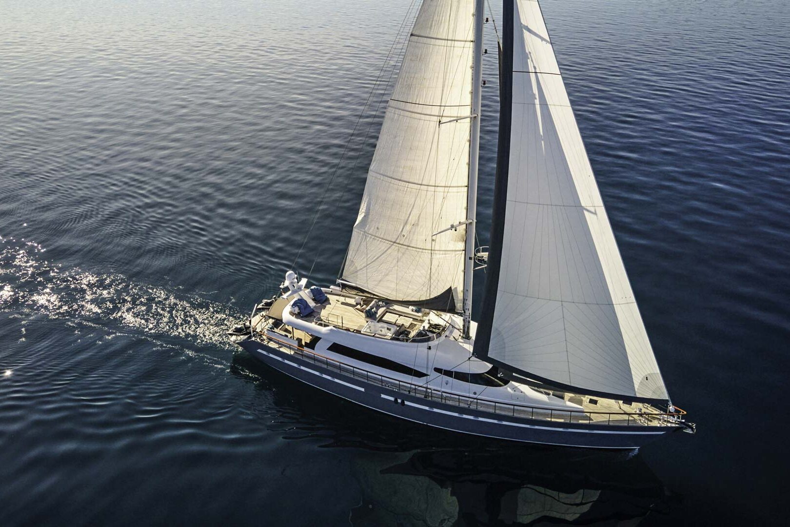 Luxury sailing yacht San Limi sailing