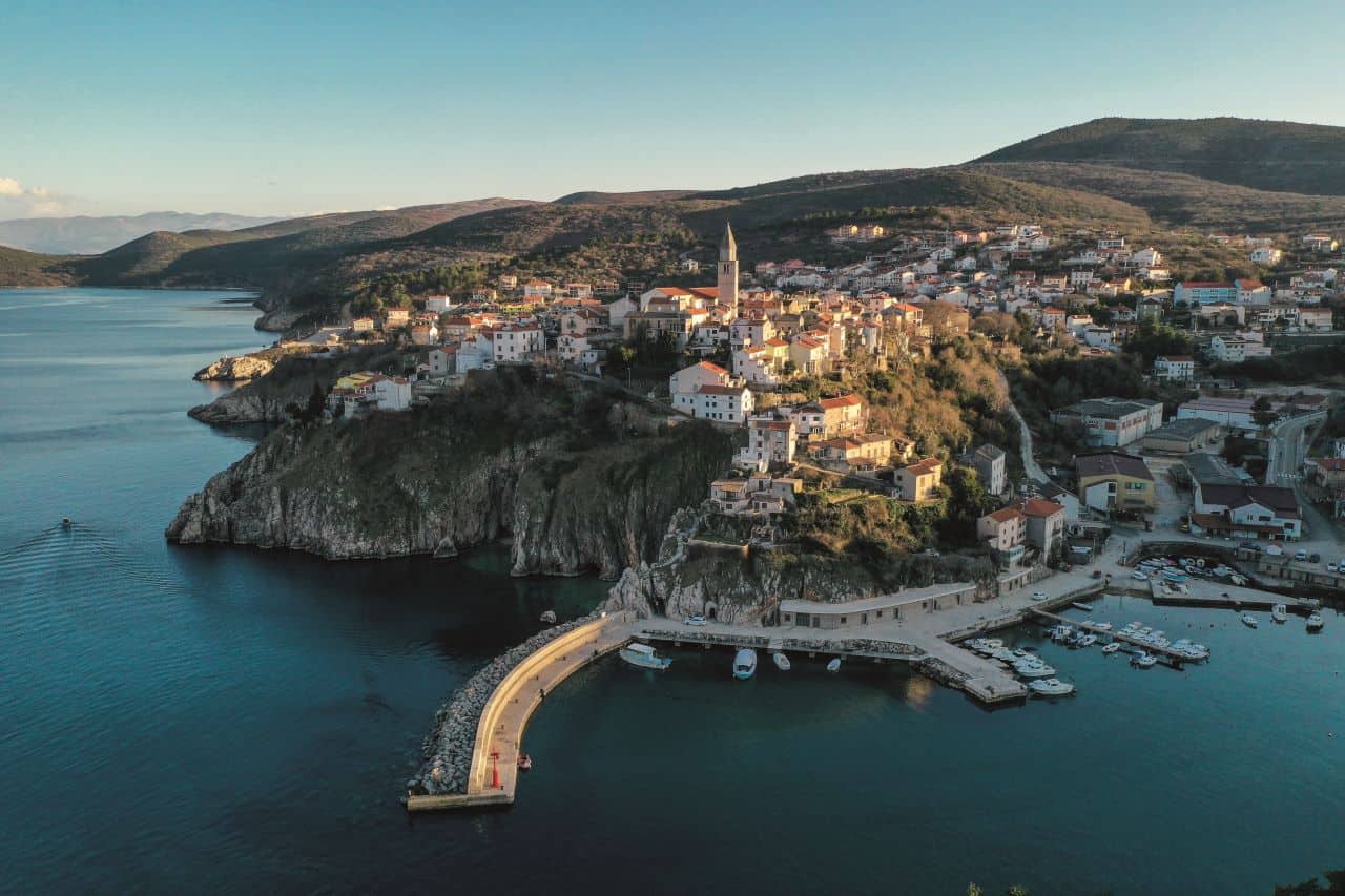 Vrbnik town, Krk island