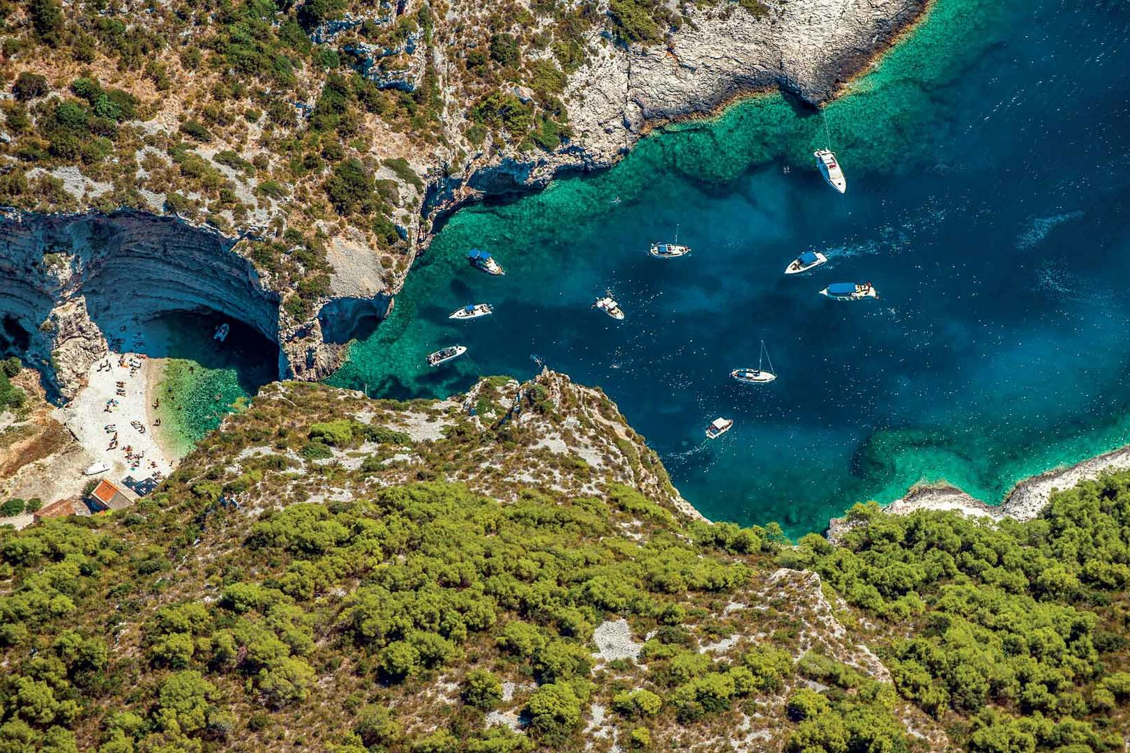 Stiniva Beach on Vis Island