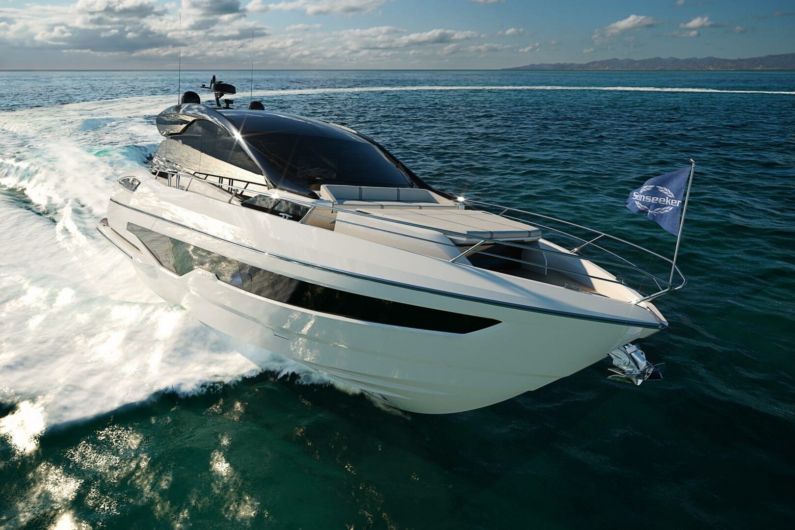 Sunseeker Predator 55 cruising