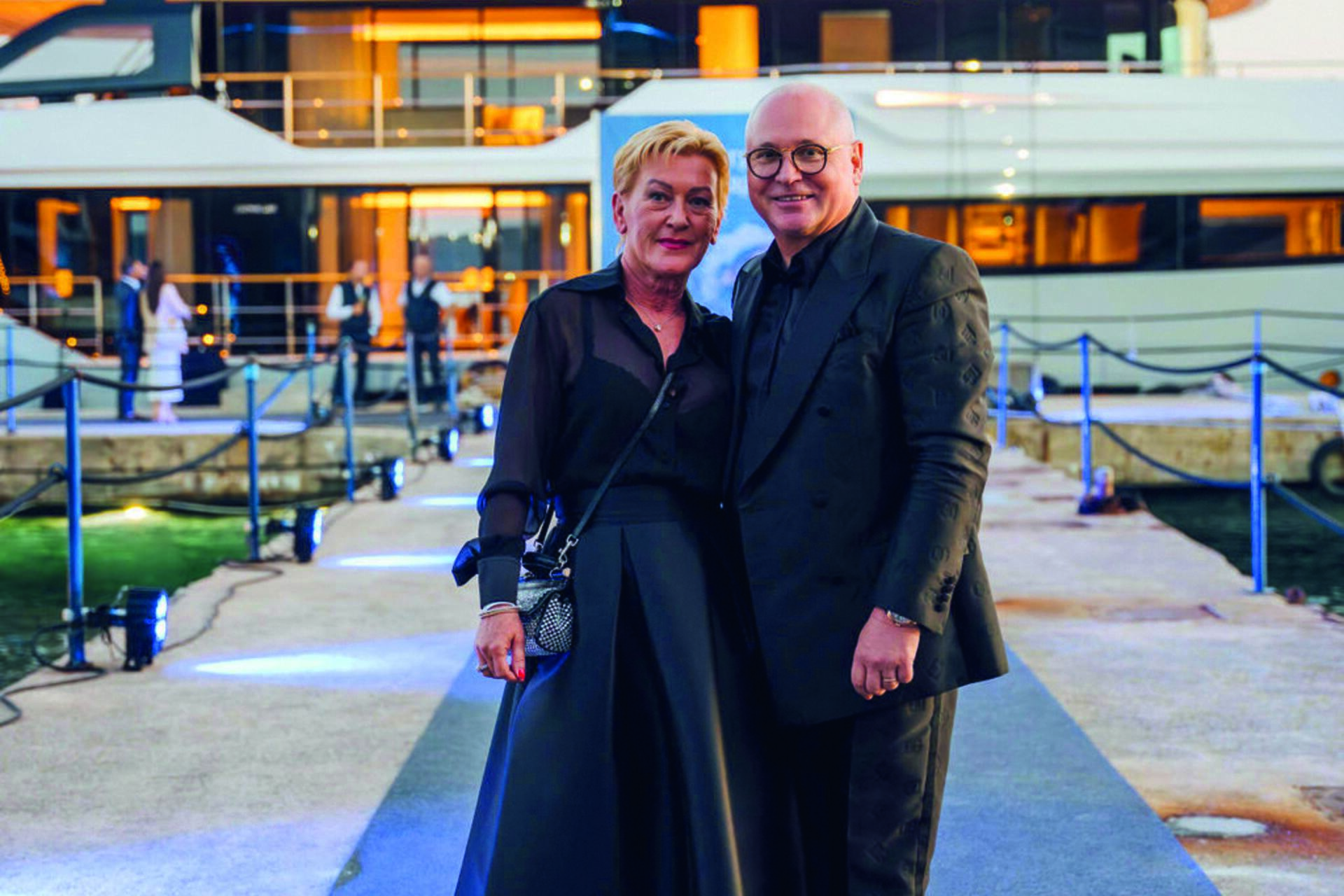Matjaž Murko and his wife Daria